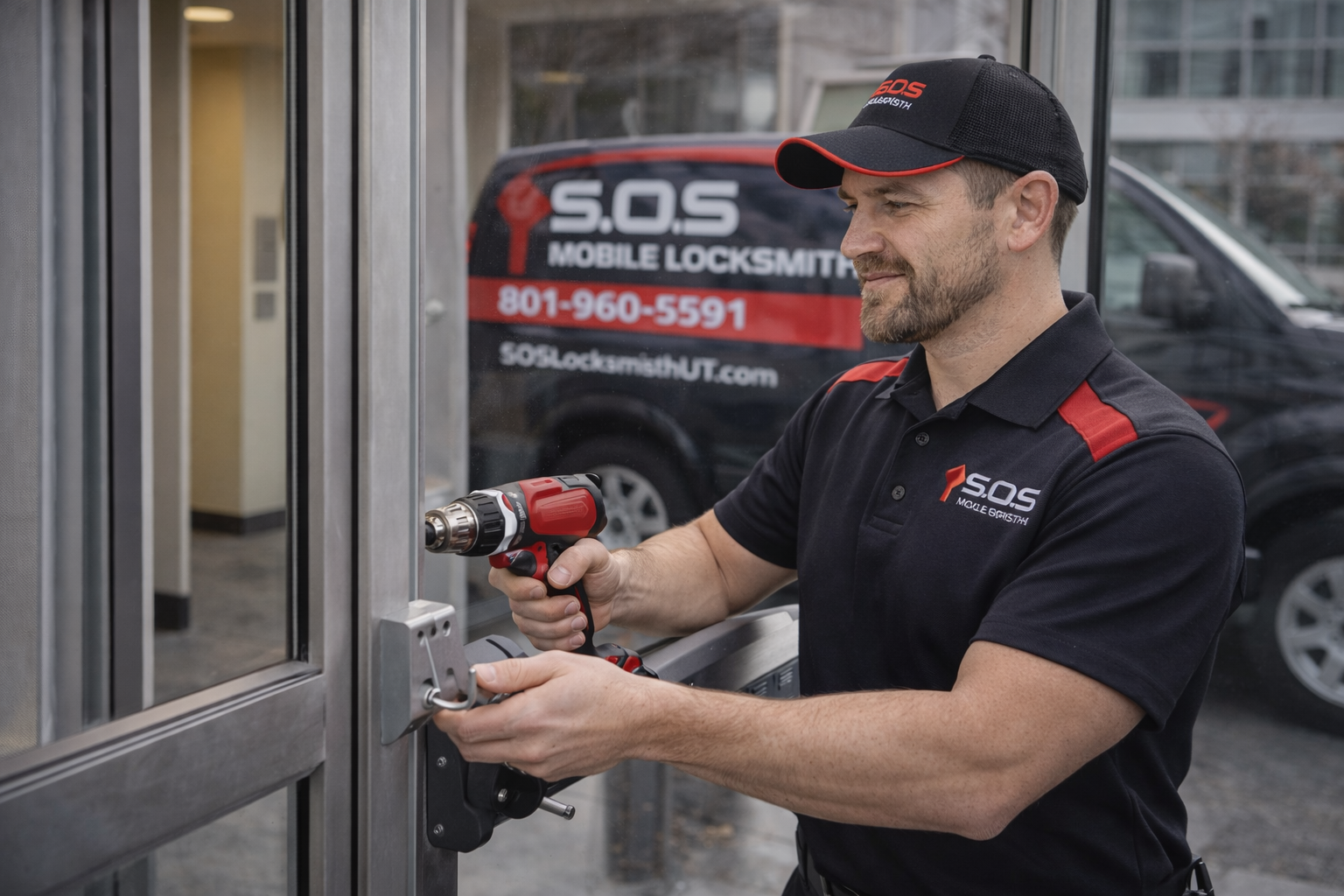 Commercial Panic Bar and Push Bar Door Repair  in Salt Lake City, UT